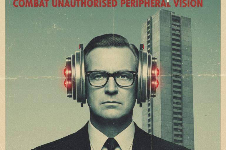 Keep your eyes forward.